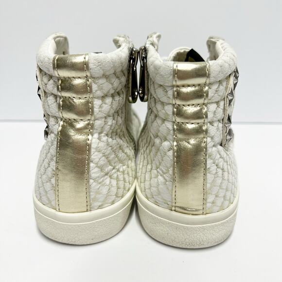 Vintage Havana High Top Lynn Multi Mix White Cream Shoes Women’s 7 - Picture 8 of 16